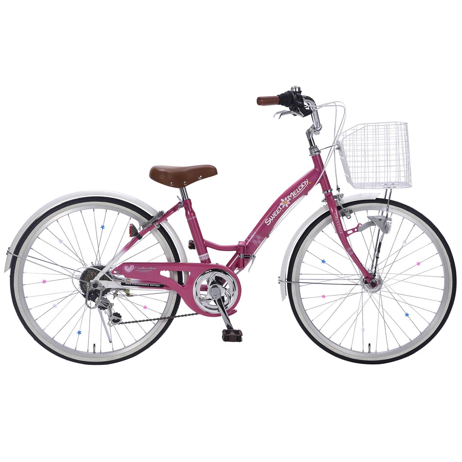 Amazon | マイパラス(Mypallas)ジュニアサイクル 子供自転車 24インチ